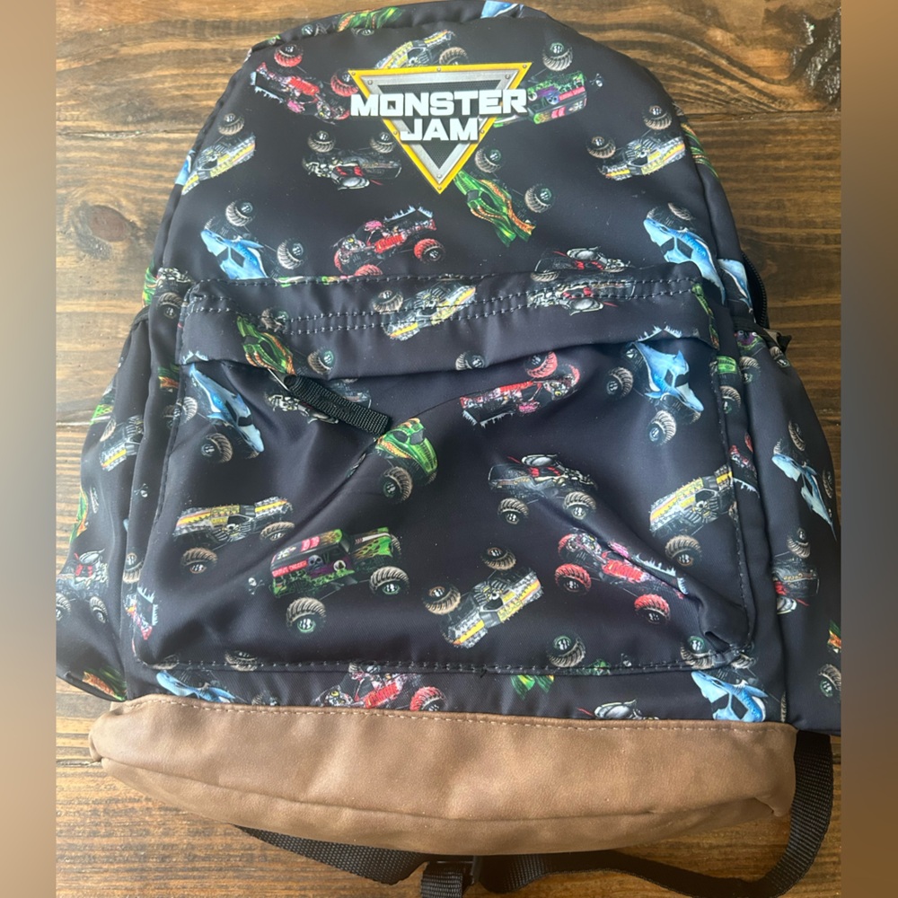 Monster jam backpack
